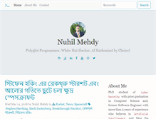 Tablet Screenshot of nuhil.net